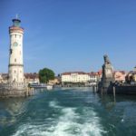 HAFEN LINDAU VOM SCHIFF